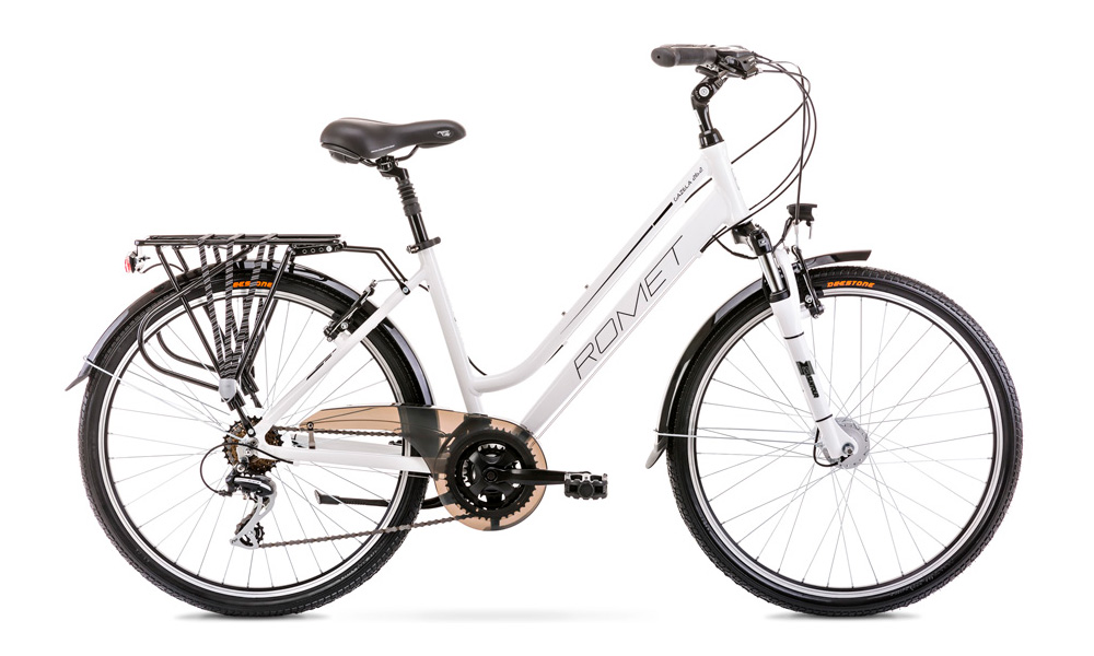 Велосипед 26" ROMET Gazela 2 (2020) 2020 Бело-розовый